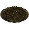 Ekena Millwork Lariah Ceiling Medallion (Fits Canopies up to 1 3/8"), 24 3/4"OD 1 3/8"ID x 3 1/4"P, Green Gold CM24LAGGS - alternate 3